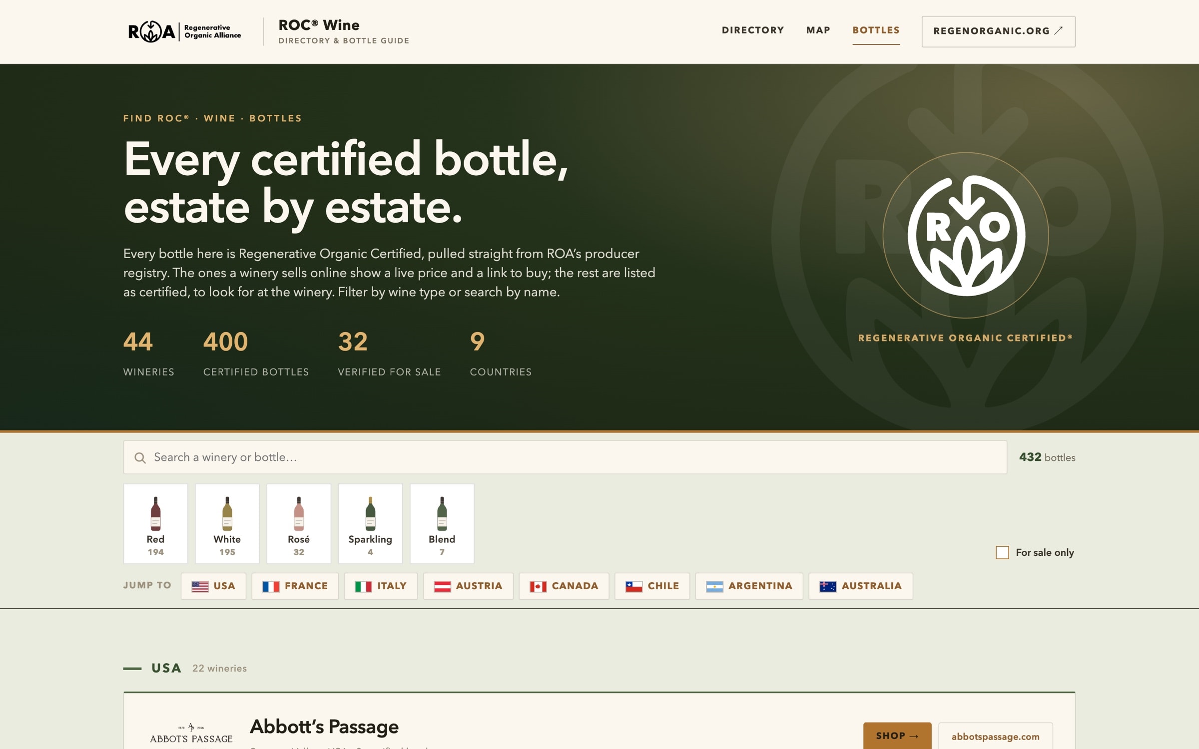 ROC Wine bottle guide: every certified bottle, estate by estate